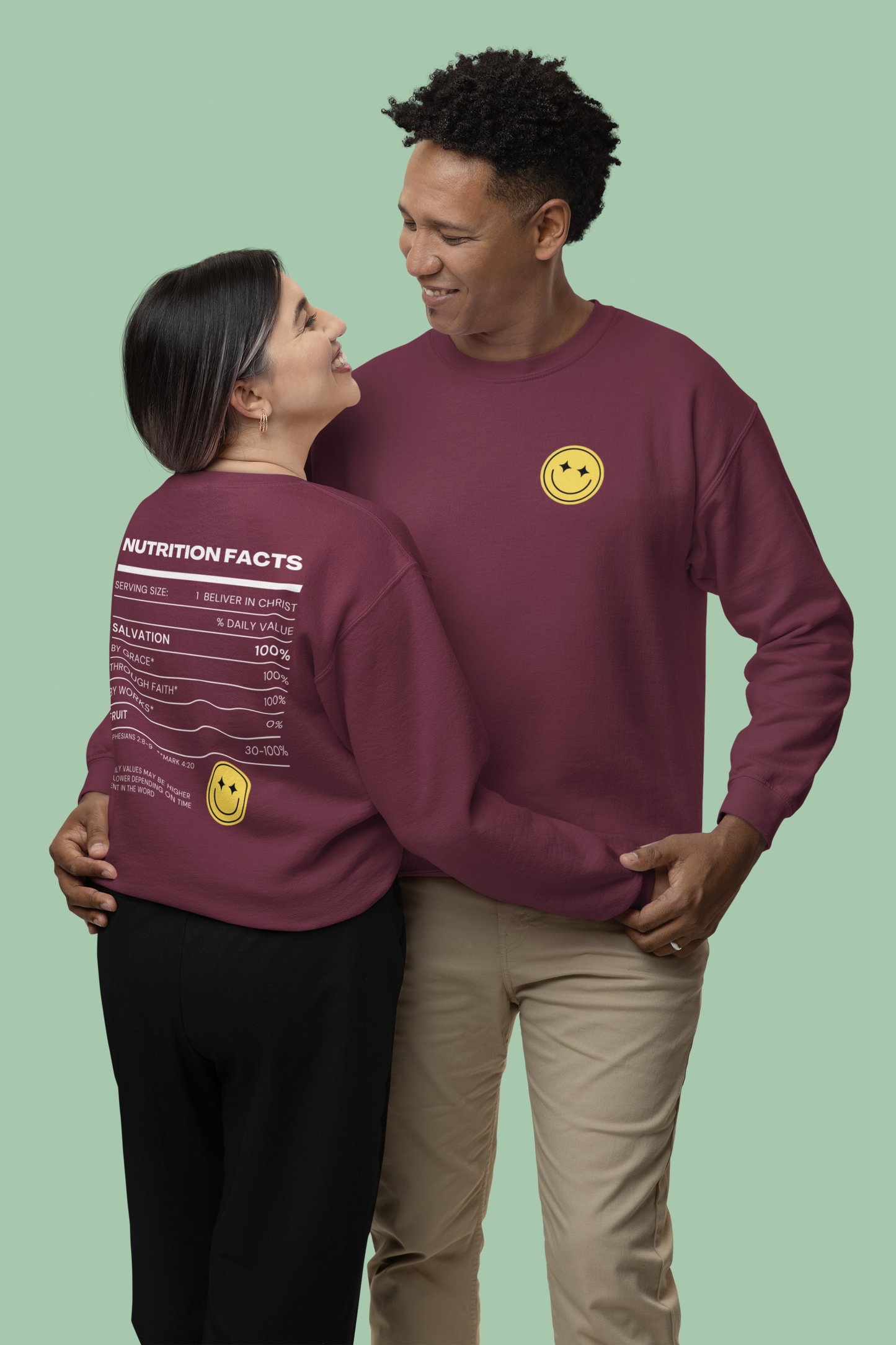 Christian Nutrition Crewneck Sweatshirt