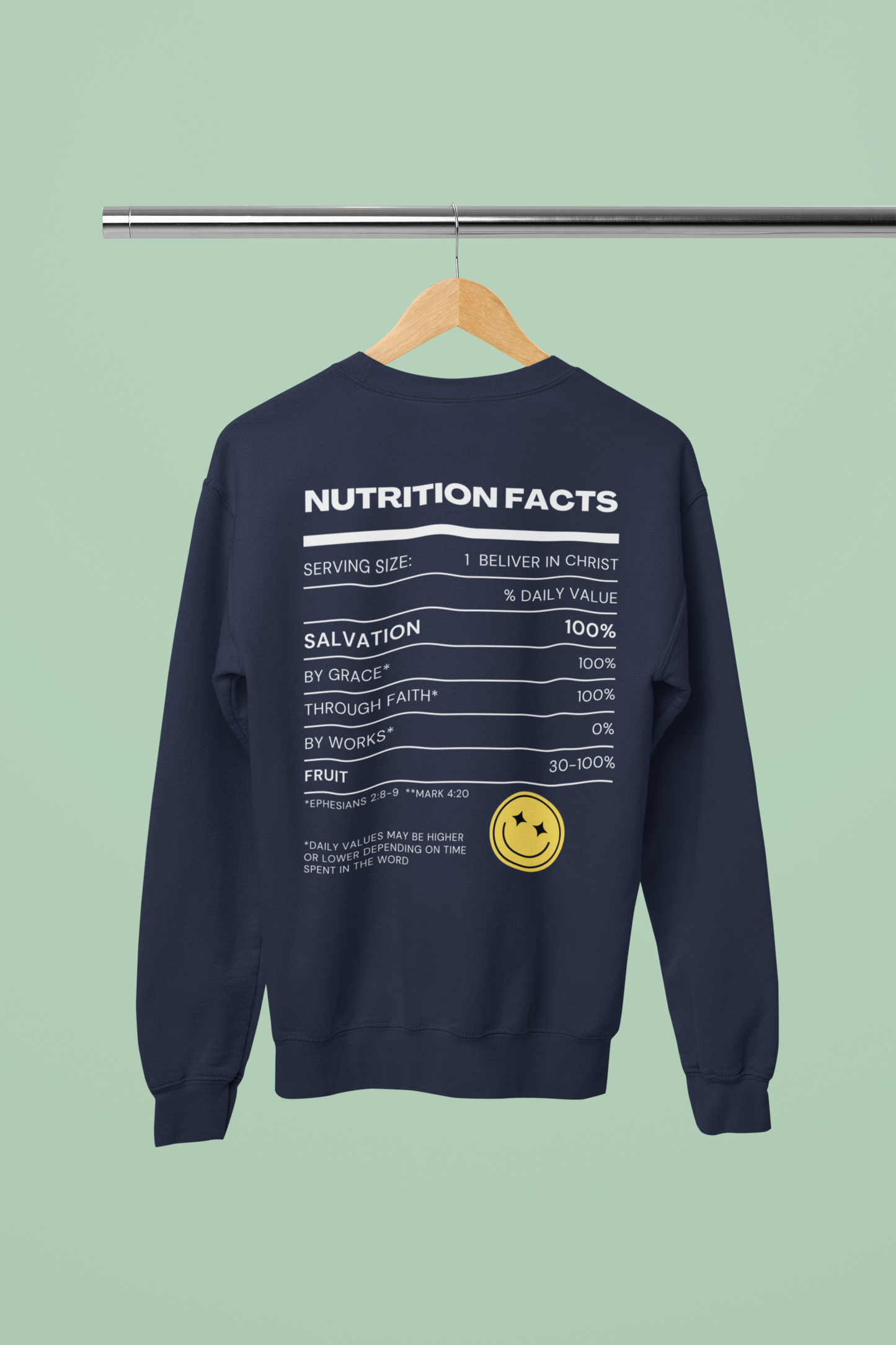 Christian Nutrition Crewneck Sweatshirt