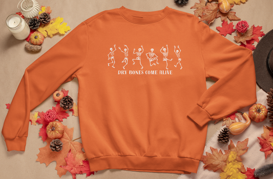 Dry Bones Come Alive Crewneck Sweatshirt