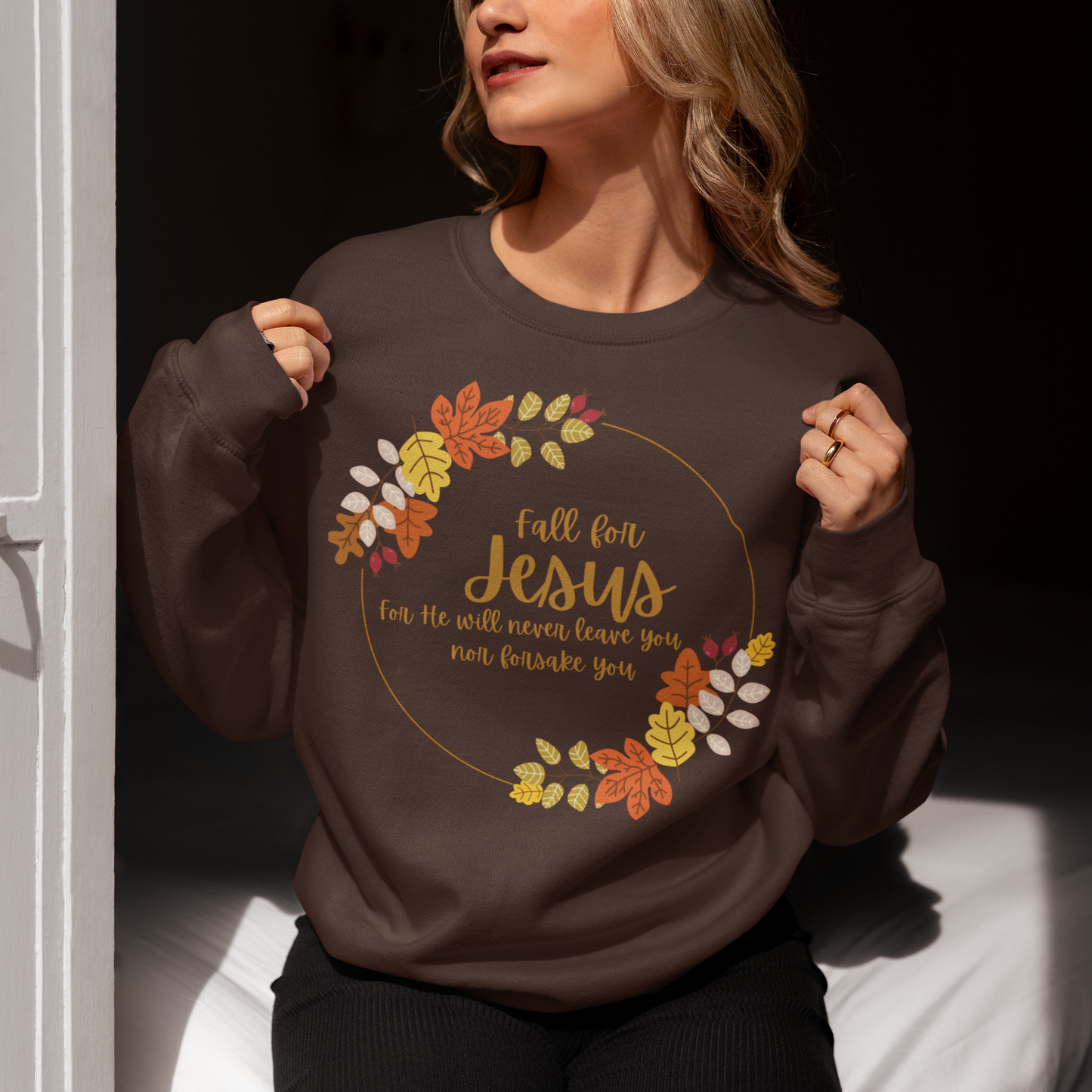 Fall for Jesus Crewneck