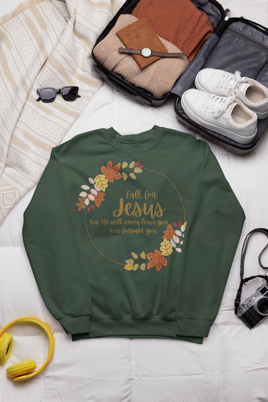 Fall for Jesus Crewneck