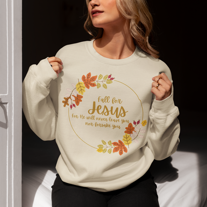 Fall for Jesus Crewneck