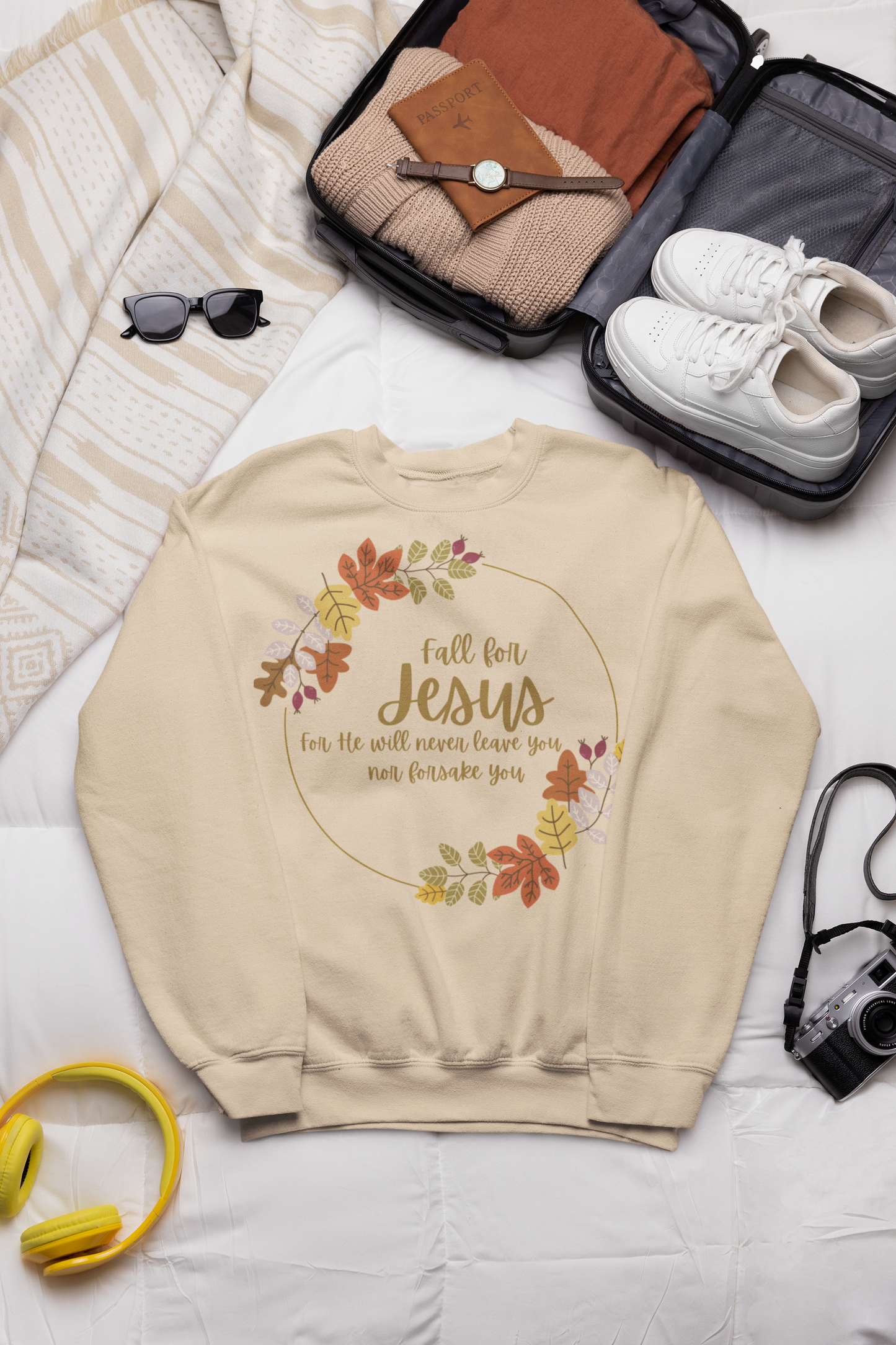 Fall for Jesus Crewneck